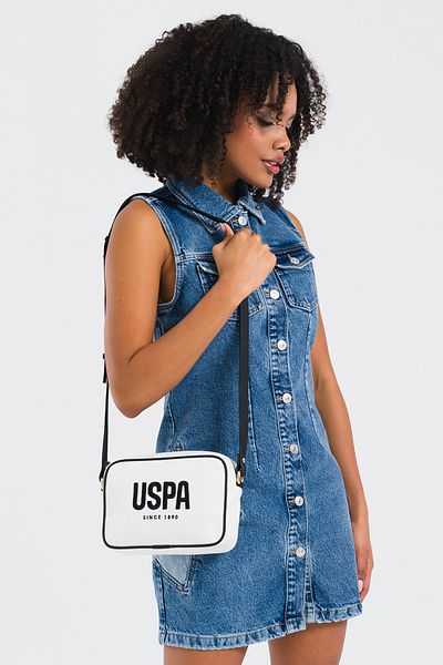 U.S. Polo Assn. Geantă albă pentru damă Us25310