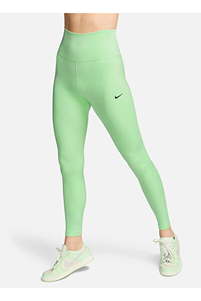 Nike Yeşil Kadın Tayt FZ4869-376-W NK ONE DF HR TGHT GLS