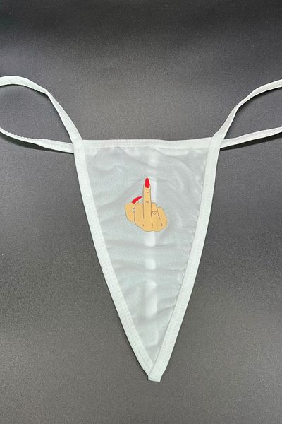 Tina Wear Ψηφιακό εμπριμέ εκθαμβωτικό φανταχτερό σλιπ 88010B