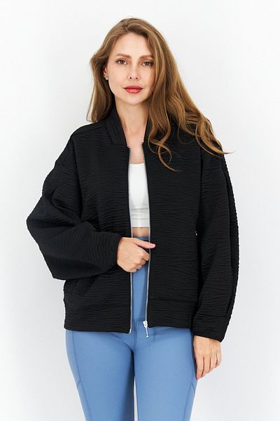 Puma Women Sportswear Fit Long Sleeve Outdoor Bomber Jacket, Black