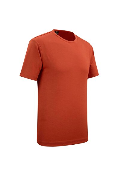 Çizgi Triko Ανδρικό T-Shirt με λαιμόκοψη Mercerized Classic Fit - 5110