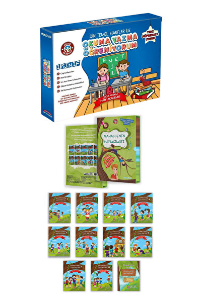 Çocuk Akademi Okuma Yazma Öğreniyorum Seti ve Mahallenin Haylazları