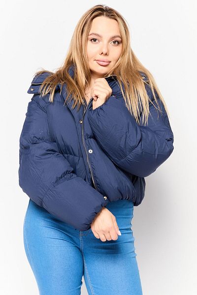 Tommy Hilfiger Women Plain Parka Jacket, Navy Blue