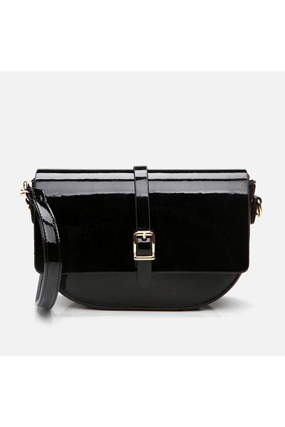 Hotiç Geantă neagră Mini (Crossbody) pentru femei