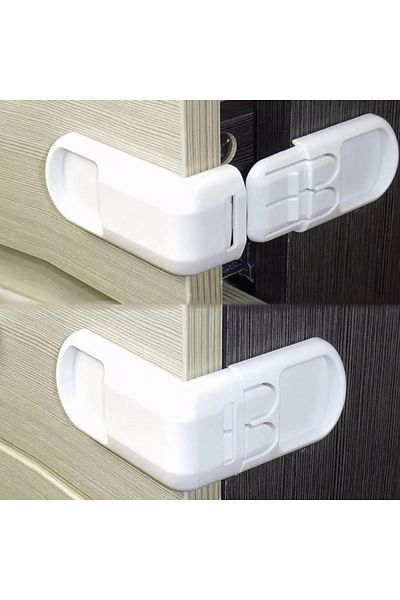 Yenimiyeni 2-piece Cornered Baby Child Safety Lock and Drawer Set
