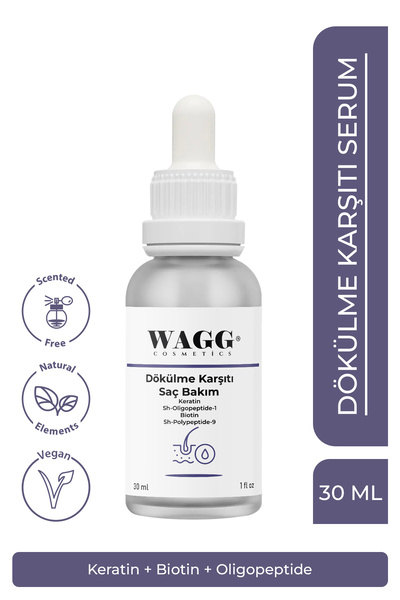 WAGG Cosmetics Zayıf Ve Dökülen Saçlara Özel Dökülme Karşıtı Saç Bakım Serumu (PROCAPİL) 30ml