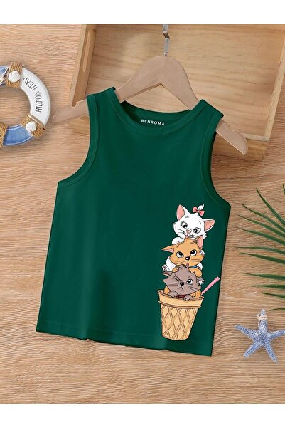 BENROMA Dječja majica bez rukava sa printom crtanih likova