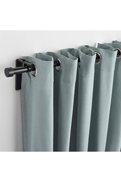 IKEA - MOALINA, fon perde/2 kanat, açık mavi, 145x300 cm