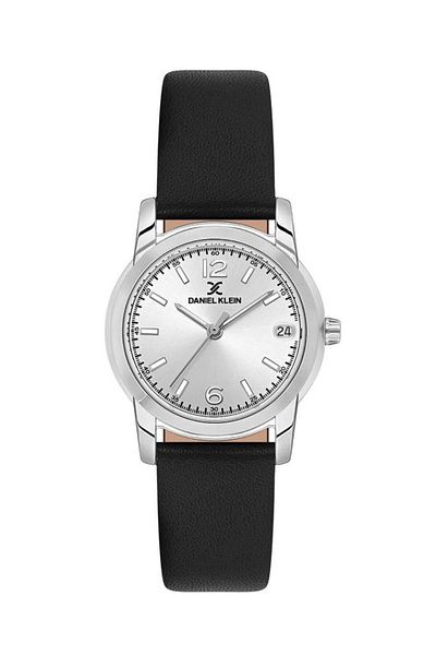 Daniel Klein Dk.1.13822-1 Calendar Indicator 3 Atm Water Resistant Leather Band Women's Watch