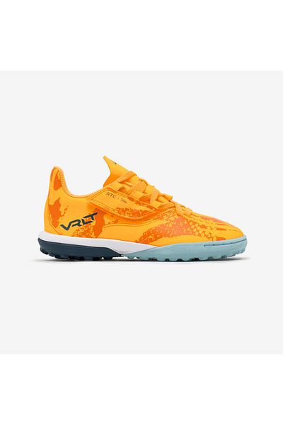 Decathlon Children's Crampons/Football Shoes - Orange - Viralto I Easy