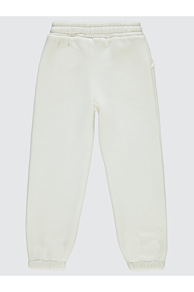 Civil Girls 6-9 Years Old Girl's Ecru Sweatpants