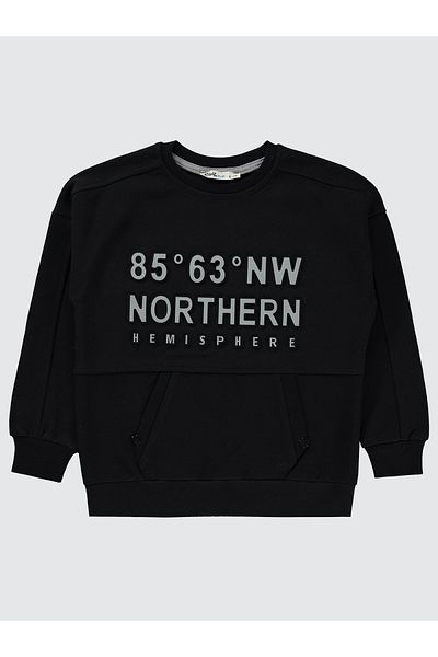Civil Boys Boy's Sweatshirt 10-13 Years Black