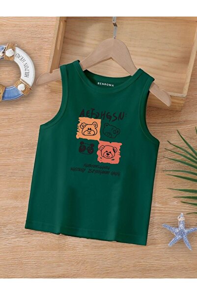 BENROMA Dječja majica bez rukava sa printom crtanih likova
