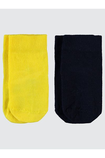 Civil Baby Anti-Slip Yellow Socks Set for Baby Boy 6-18 Months