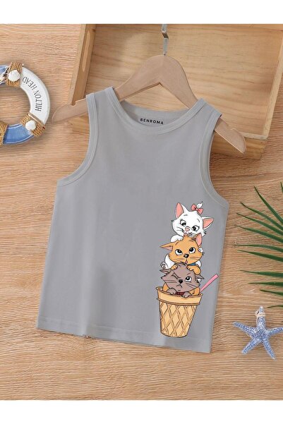 BENROMA Dječja majica bez rukava sa printom crtanih likova
