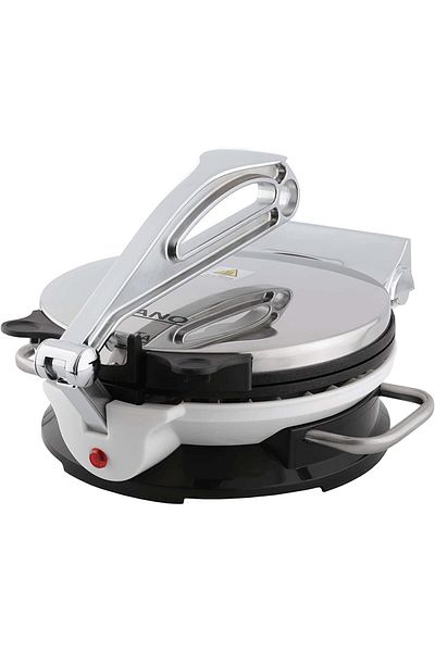 JANO 25CM 1000W Electric Bread/Roti/Tortilla & Pizza Maker Non-Stick Coating