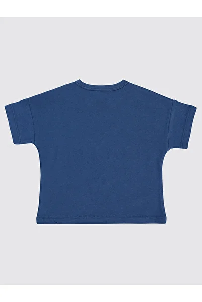 Civil Baby تي شيرت أزرق داكن للأطفال من عمر 6 إلى 18 شهرًا
