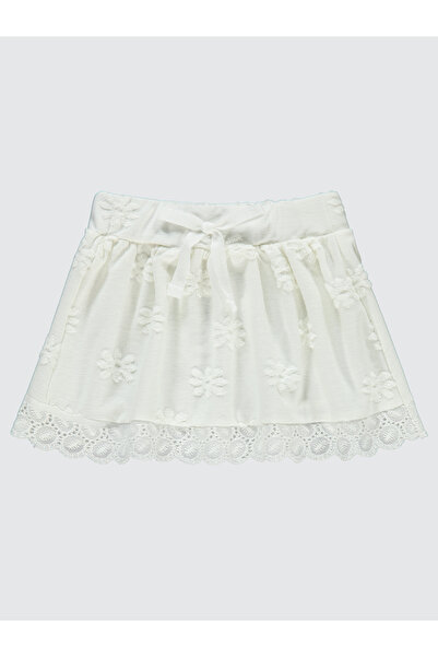 Civil Baby 6-18 Months Baby Girl Ecru Skirt