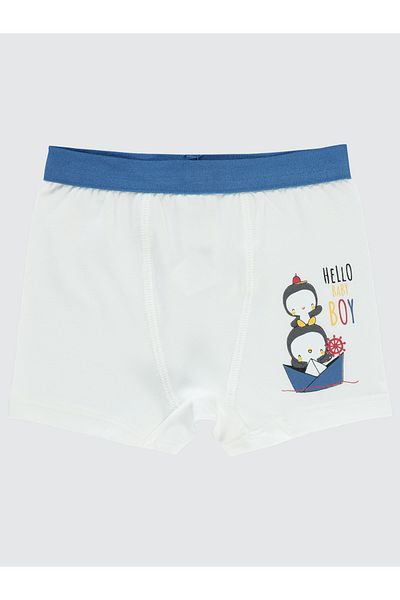 Civil Baby 9-18 Months Baby Boy White Boxers