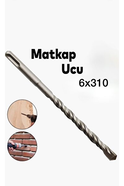 Genel Markalar Sds Plus Matkap Ucu 4 Kanallı 6x310 Mm