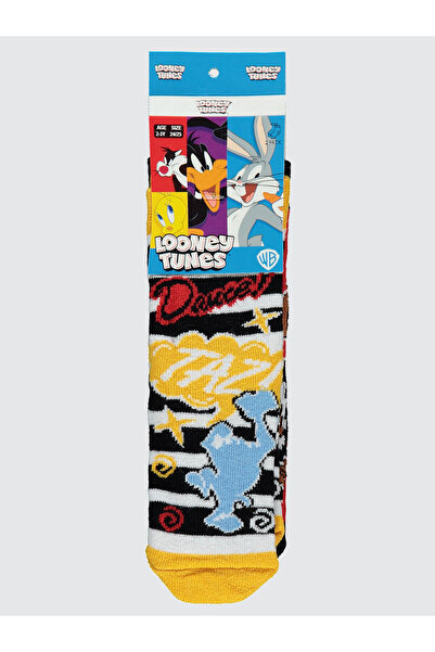 Tazmania Boy's 2-Piece Socks 2-12 Years Red