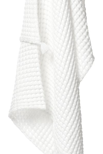 Casadora Baby White Single Thick Waffle Pique Blanket - 100% Cotton - 160x220 Cm