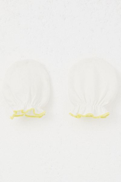 Breeze Newborn Baby Ecru Gloves - Basic Standard