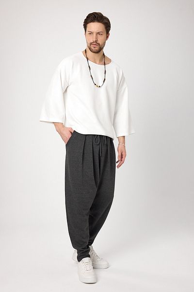 BABBOSS Παντελόνι Bohemian Oversize Casual Cut Shalwar