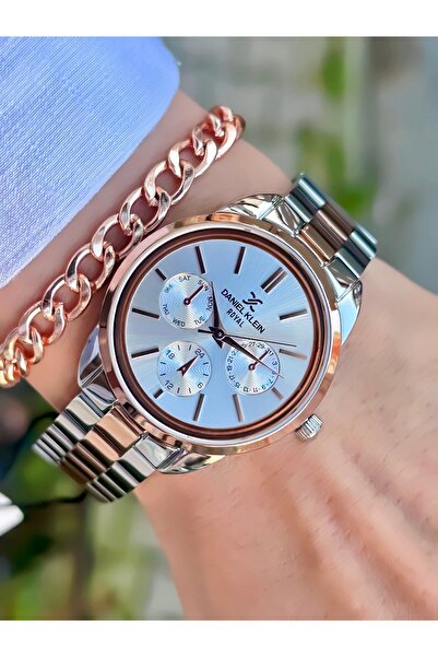 Daniel Klein Yeni Sezon Paslanmaz Çelik Kordon Kadın Kol Saati Sevgili Hediye