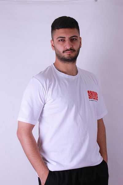 trender Summer Holidays Print White Men's T-Shirt