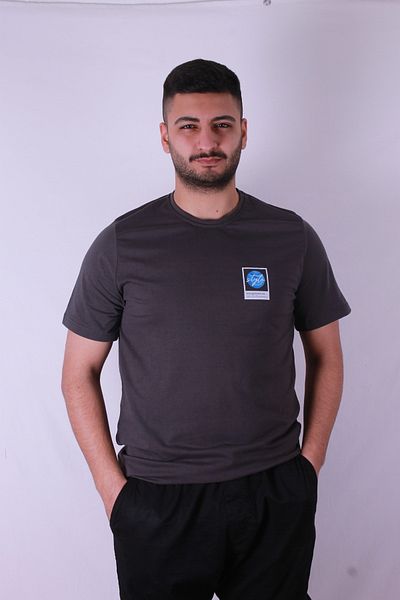 trender Style Imagination Print Smoked Men's T-Shirt