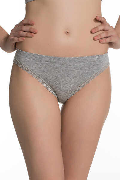Doremi Chiloți slip damă din modal din dantelă - fără sudură și respirabil