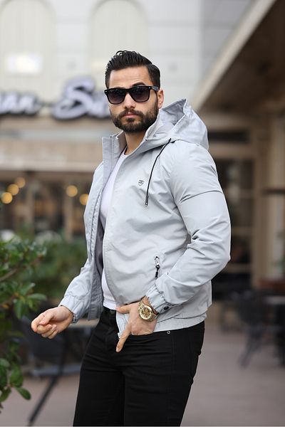 DOXGER Winter Jacket - Gray - Basic