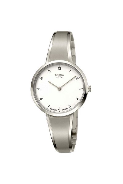 Boccia Ceas de damă 3325-01, cuarț, 33mm, 3ATM