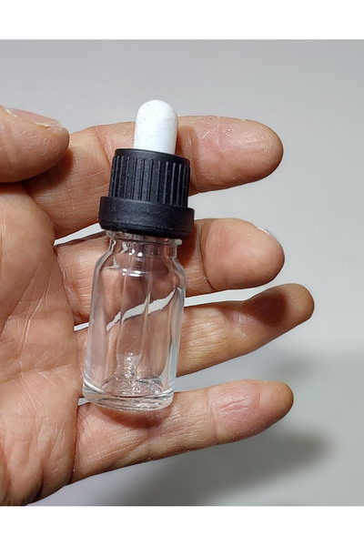 dercam 10 Cc Cam Damlalıklı Amber Şişe [10 Cc=10ml X 3 Adet] / Ecza Şişesi / ...