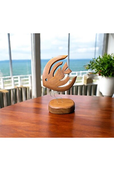 nefes sanat Ev &yaşam/ Sanat Ve Doğa: El Yapımı Ahşap Balık Dekoru