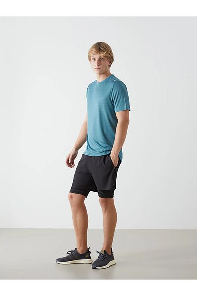 LC Waikiki Pánske športové tričko XSIDE ACTIVE Crew Neck s krátkym rukávom