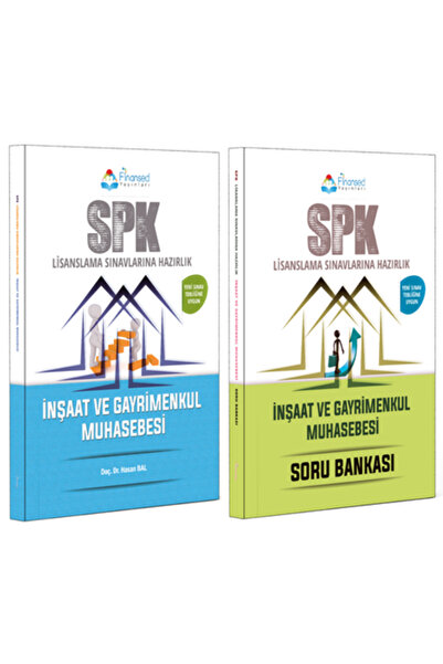 Finansed Yayınları SPK Sermaye Piyasası Mevzuatı İnşaat ve Gayrimenkul Muhase...