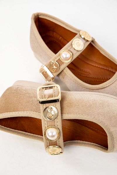 SOHO Skin Velvet Damen-Ballerinas 20200