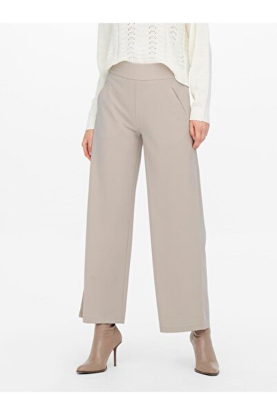 JDY Jdylouisville - Catia Wide Fit Trousers Jrs Noos 15221238 Chateau Gray