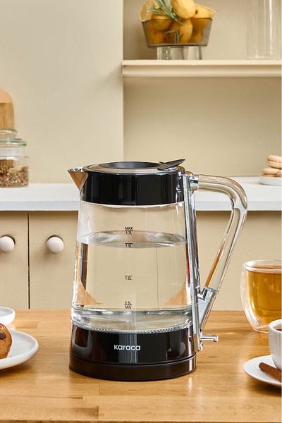 Karaca Pure Glass Kettle 2200W 1.7 Lt