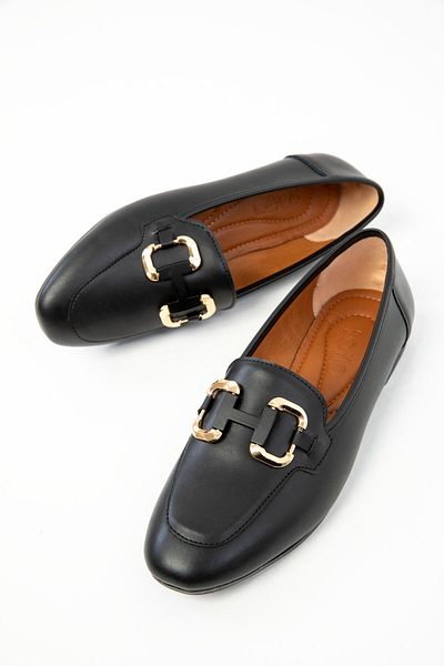 SOHO Schwarze Ballerinas für Damen 20204