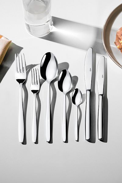 Nehir Sahra Plain 12-Person 89-Piece Cutlery Set