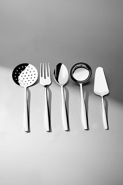 Nehir Sahra Plain 12-Person 89-Piece Cutlery Set