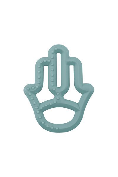 OiOi Teether - Mother's Hand Green