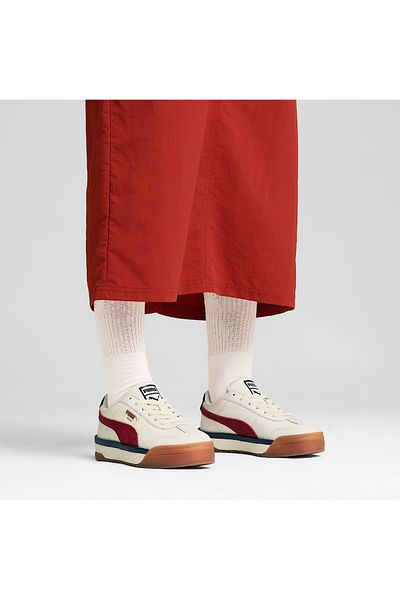 Puma Roma Feminine Vintage Wns - Teplé bílé intimní boty