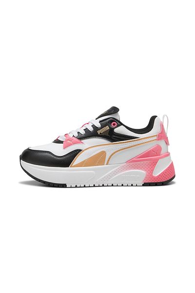 Puma حذاء رياضي أسود من PUMA R78 Disrupt Wayne باللون البيج الدافئ