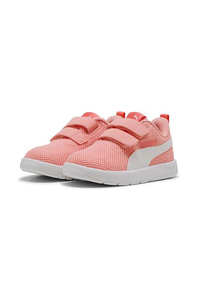 Puma Courtflex V3 Puma Wh Mesh Inf Pink Fruit - Stylistické boty