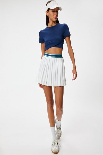 Koton Γυναικείο μπλουζάκι Navy Blue - 4SAK10284NK