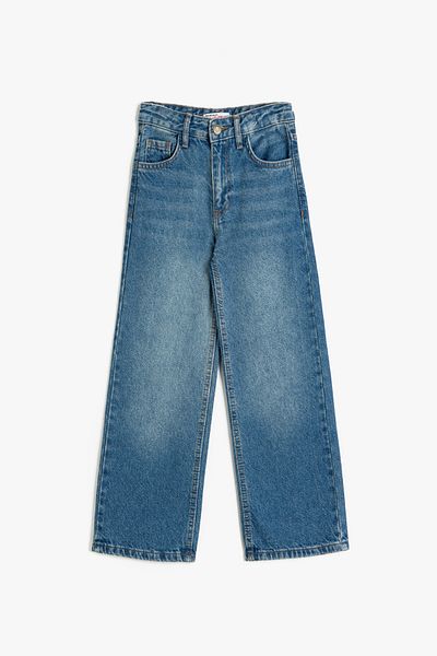 Koton Blugi pentru fete Indigo închis 5WKG40089AD